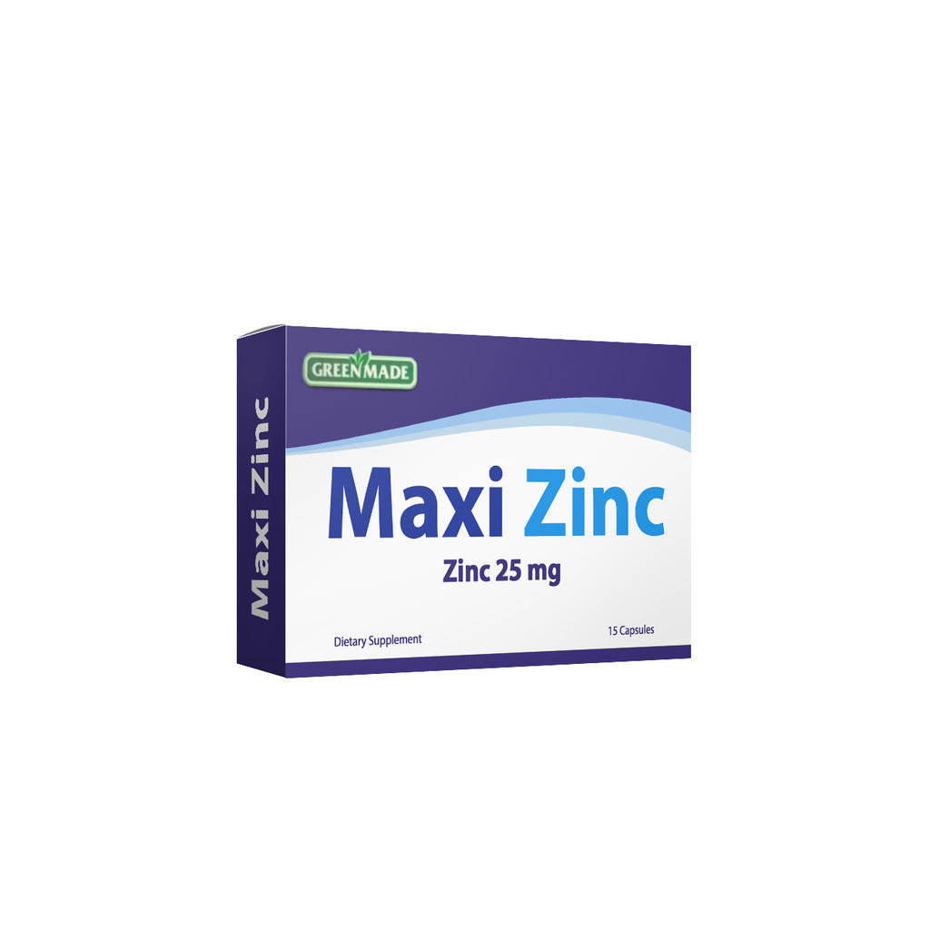 MaxiZinc 25 mg 15 capsules - Medaid