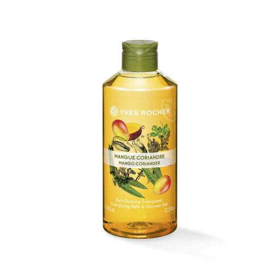 Yves Rocher Bath & Shower Gel - Mango Coriander - Medaid