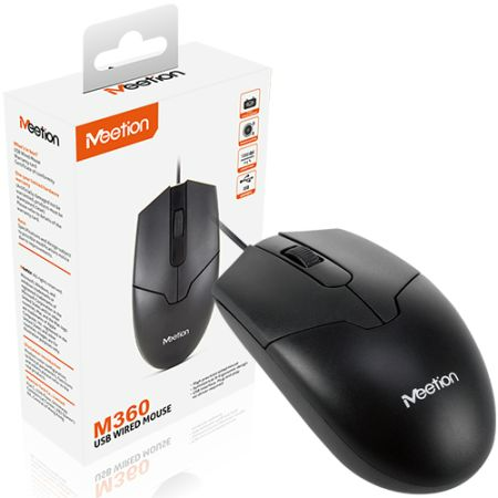 MEETION USB WIRED MOUSE M360 - Medaid International