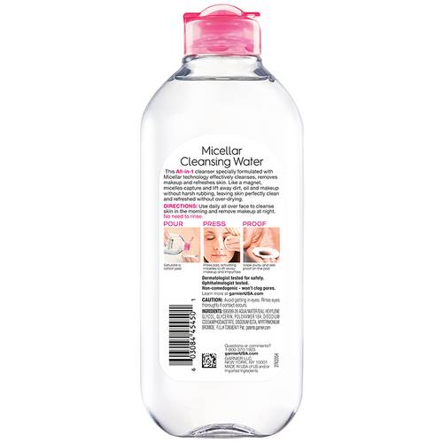 Micellar Water Garnier SkinActive Micellar Cleansing Makeup Remover - 100 ml - Medaid - Lebanon