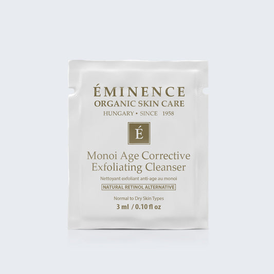 Eminence Organics Monoi Age Corrective Exfoliating Cleanser Card Sample - Medaid