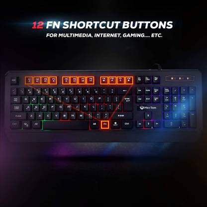 MEETION  Wired RGB Gaming Keyboard MT-K9320 - Medaid International