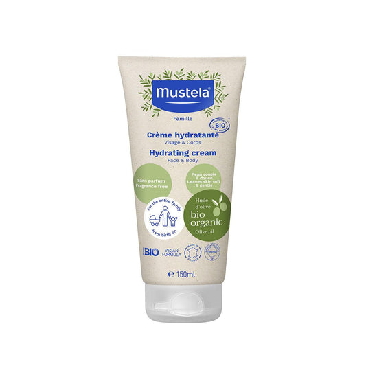 Mustela Hydrating Cream face & body 150ml - Medaid International