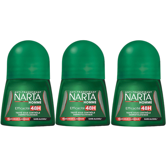 Narta Deodorant Stick Pour Homme - Pack of 3 - Medaid