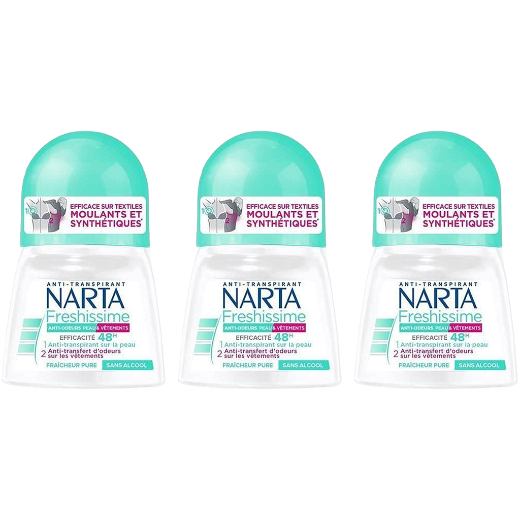 Narta Freshissimme Deodorant Stick Pour Femme - Pack of 3 - Medaid