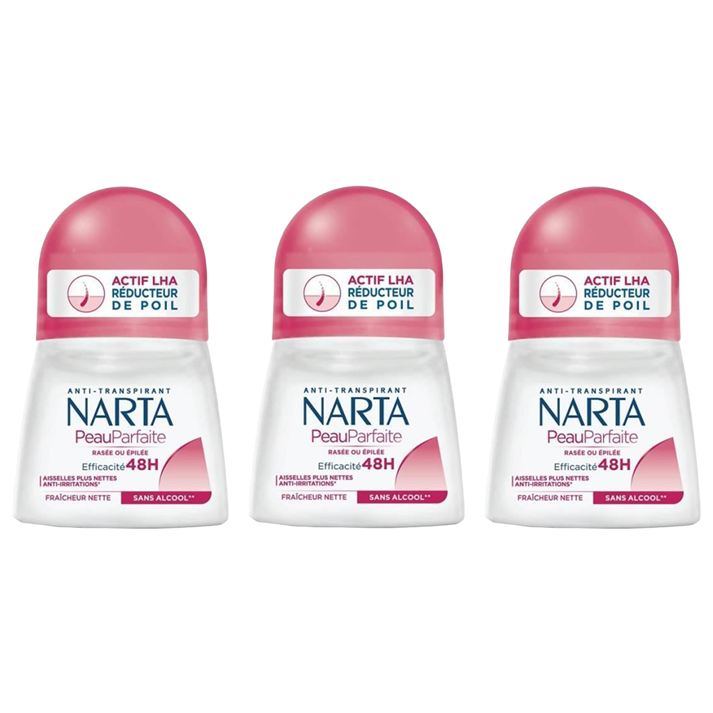 Narta Peauparfaite Deodorant Stick Pour Femme - Pack of 3 - Medaid