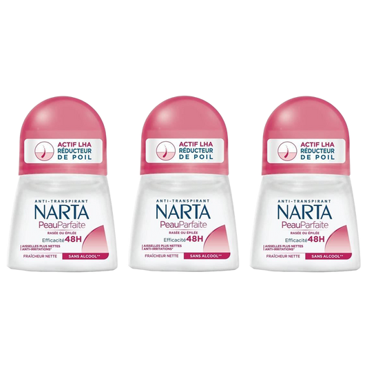 Narta Peauparfaite Deodorant Stick Pour Femme - Pack of 3 - Medaid