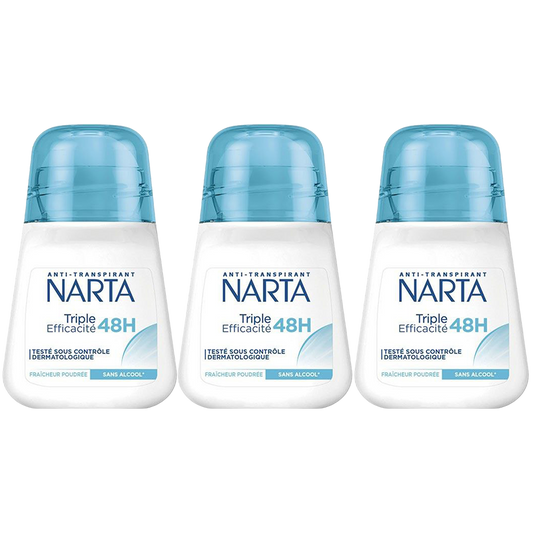 Narta Triple Effect Deodorant Stick Pour Femme - Pack of 3 - Medaid