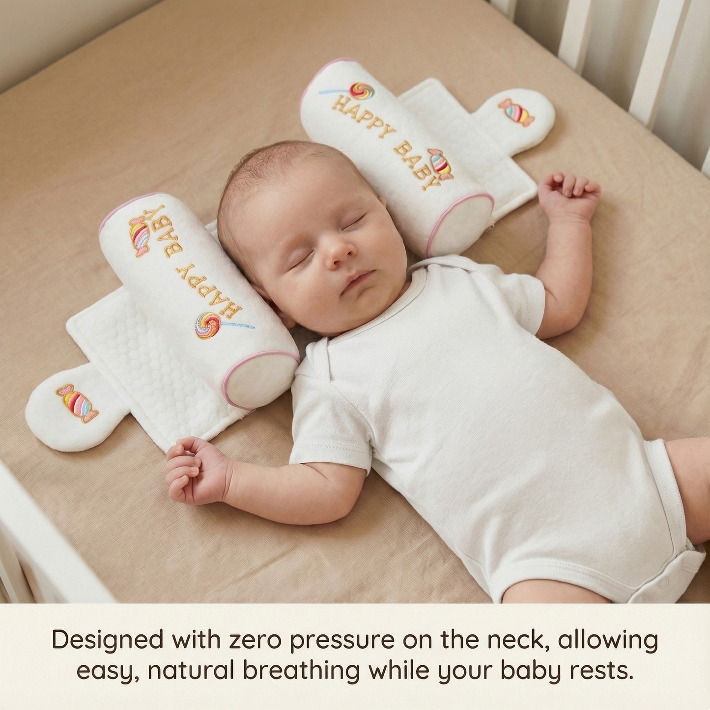 Baby Anti-Roll Support Pillow
