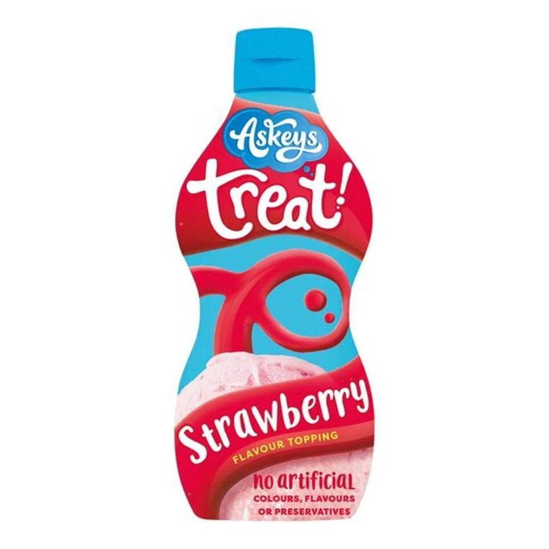 Askeys Treat Strawberry Flavour Topping - 325g - Medaid International