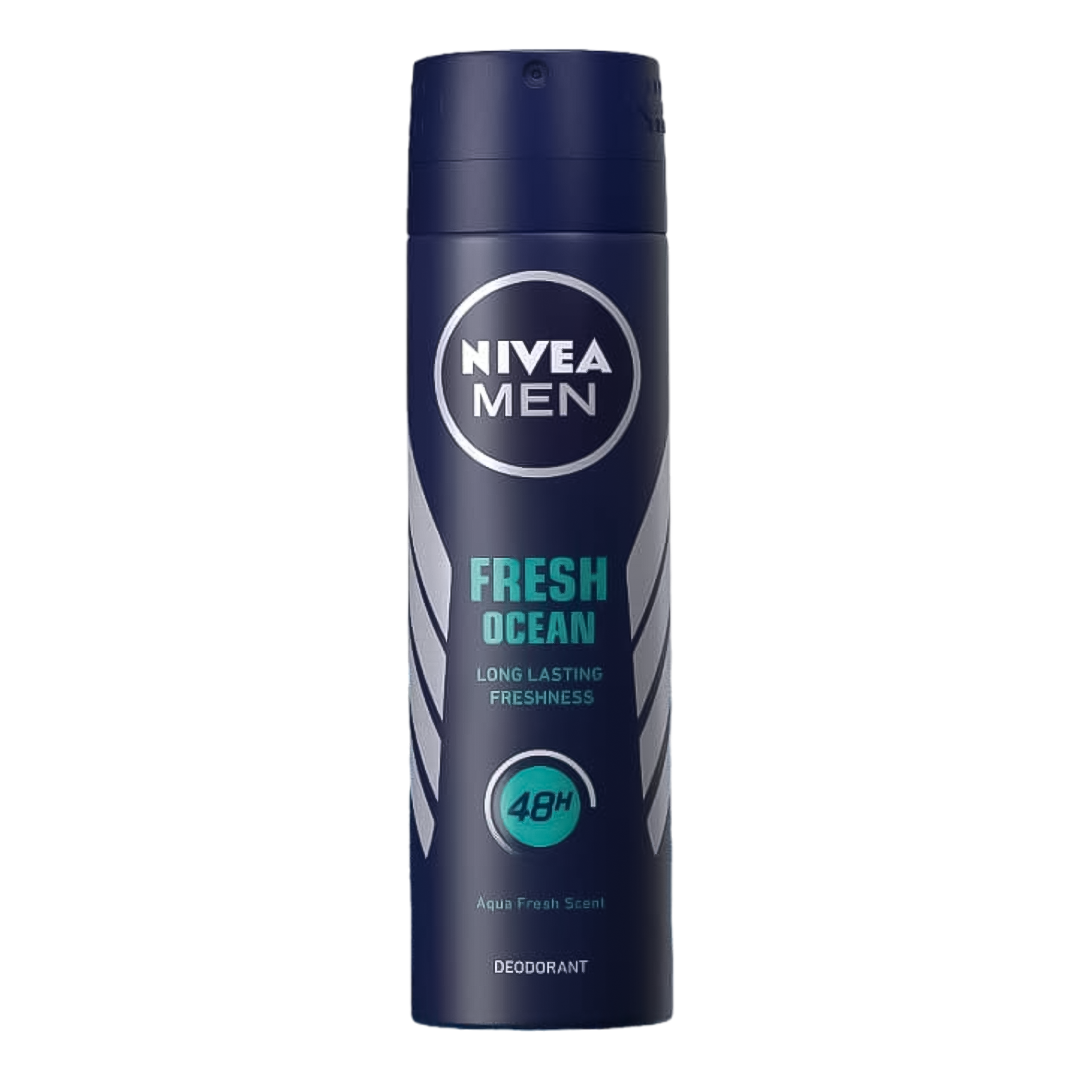 Nivea Men Fresh Ocean Spray Deodorant For Him - 150ml - Medaid