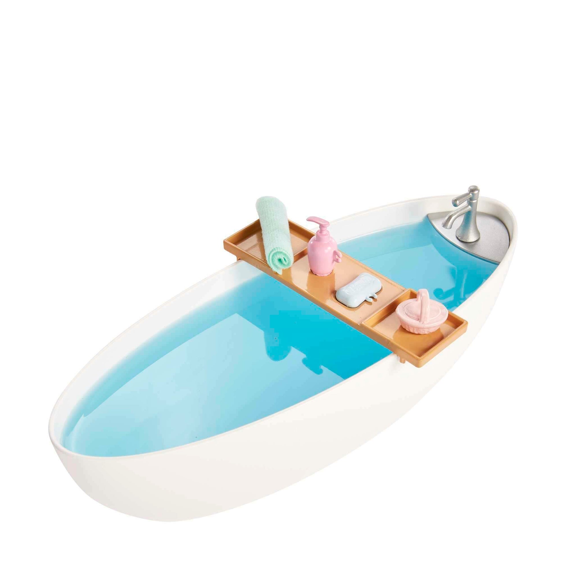 Doll & Bathtub Playset, Confetti Soap & Accessories - Medaid International