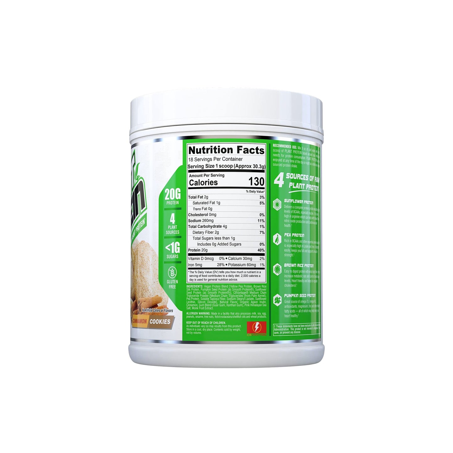 NUTREX PLANT PROTEIN GF - CINNAMON COOKIES - Medaid International