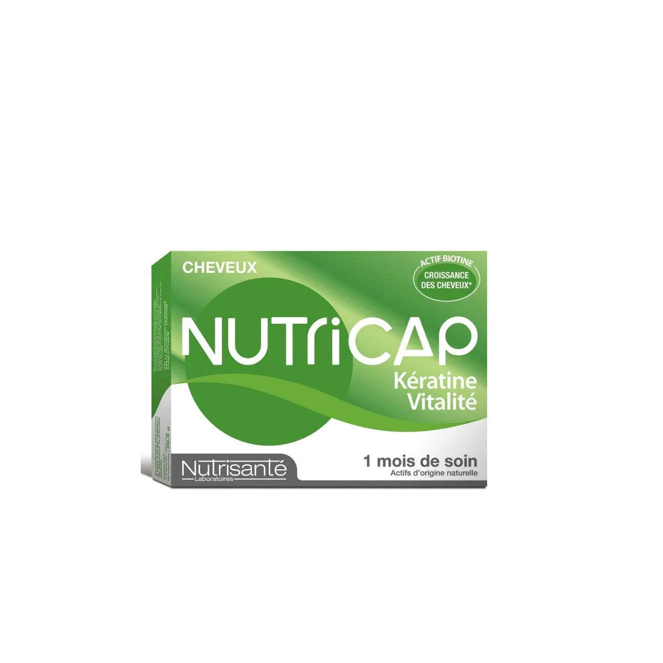 NUTRICAP Vitalité Kératine 1 mois 30's - Medaid International