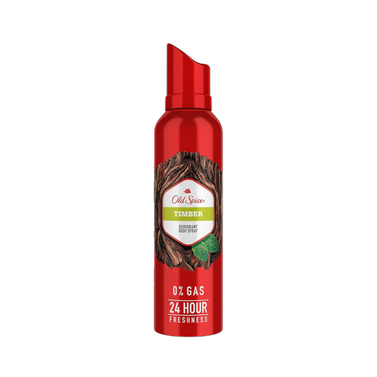 Old Spice Timber Spray Deodorant For Him - 140ml - Medaid
