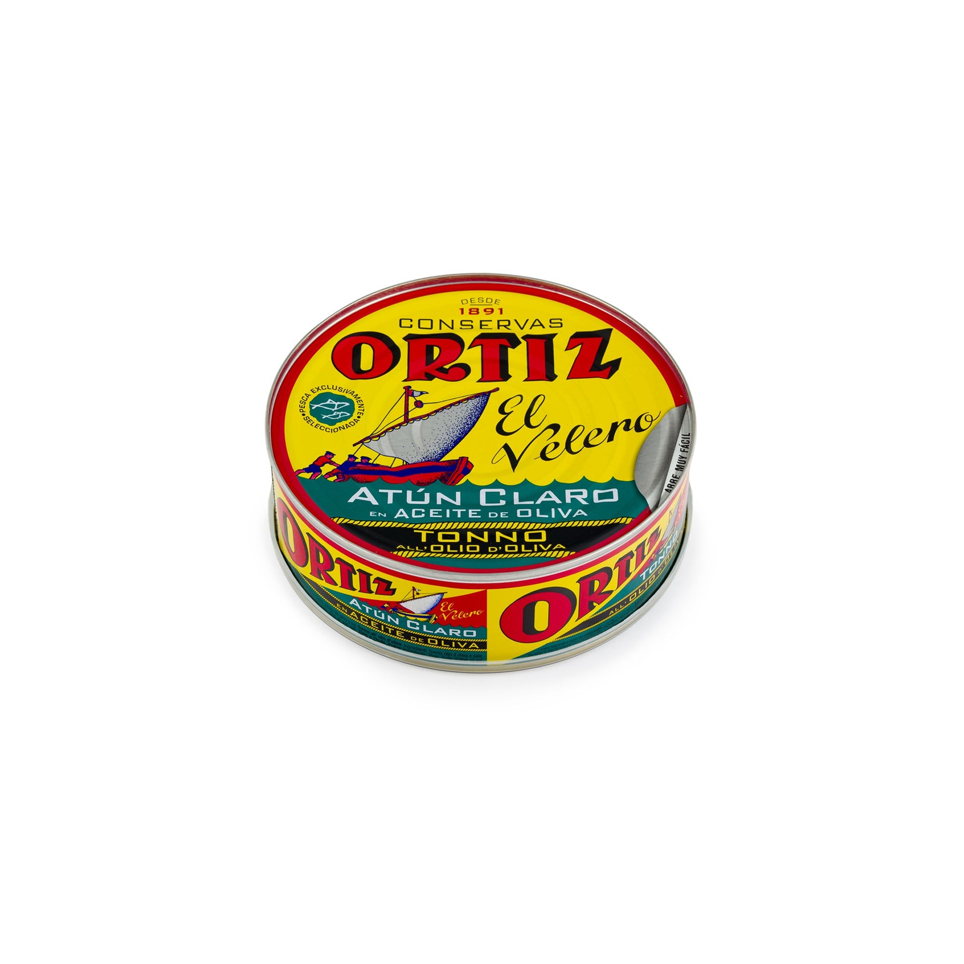 ORTIZ YELLOWFIN TUNA IN ORGANIC OLIVE OIL - Medaid International