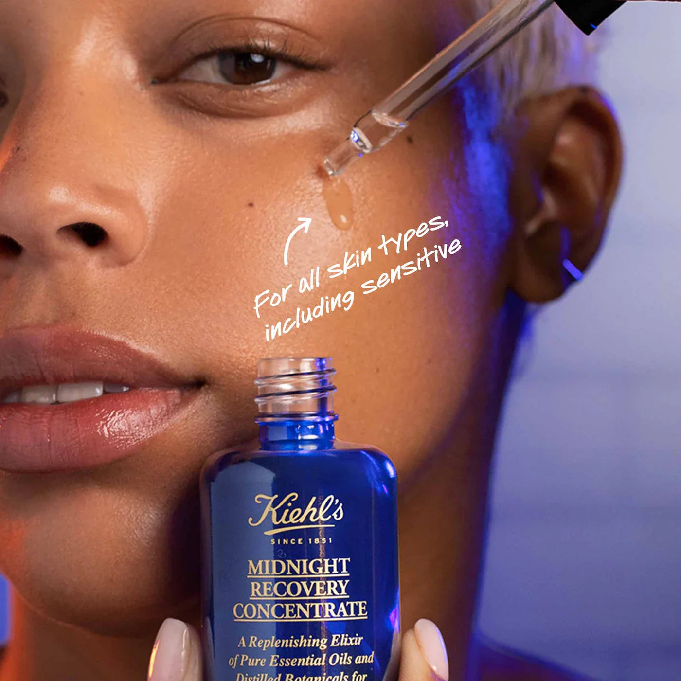 Kiehl's - Midnight Recovery Concentrate Moisturizing Face Oil | 30 mL - Medaid