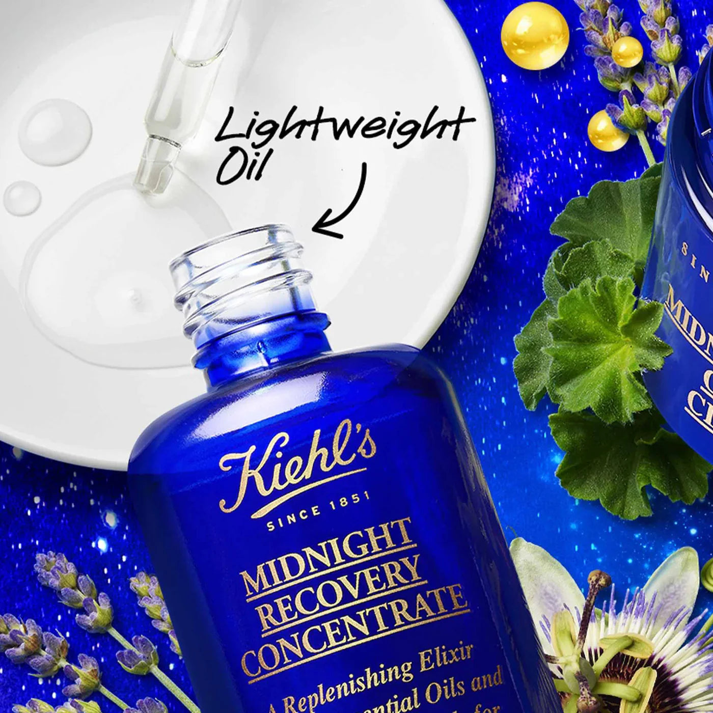 Kiehl's - Midnight Recovery Concentrate Moisturizing Face Oil | 30 mL - Medaid
