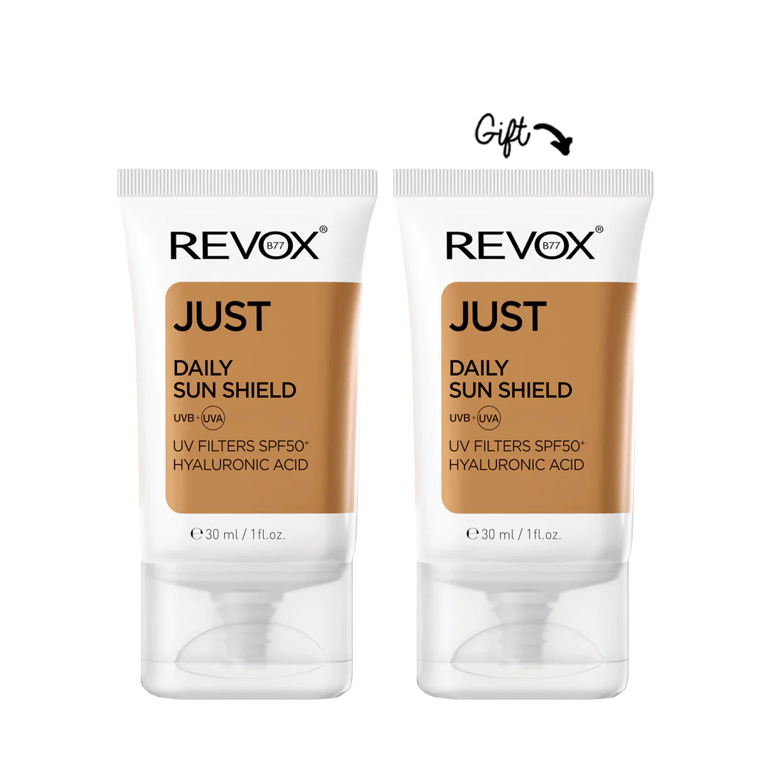 JUST Daily Sun Shield + JUST Daily Sun Shield (Gift) - Medaid