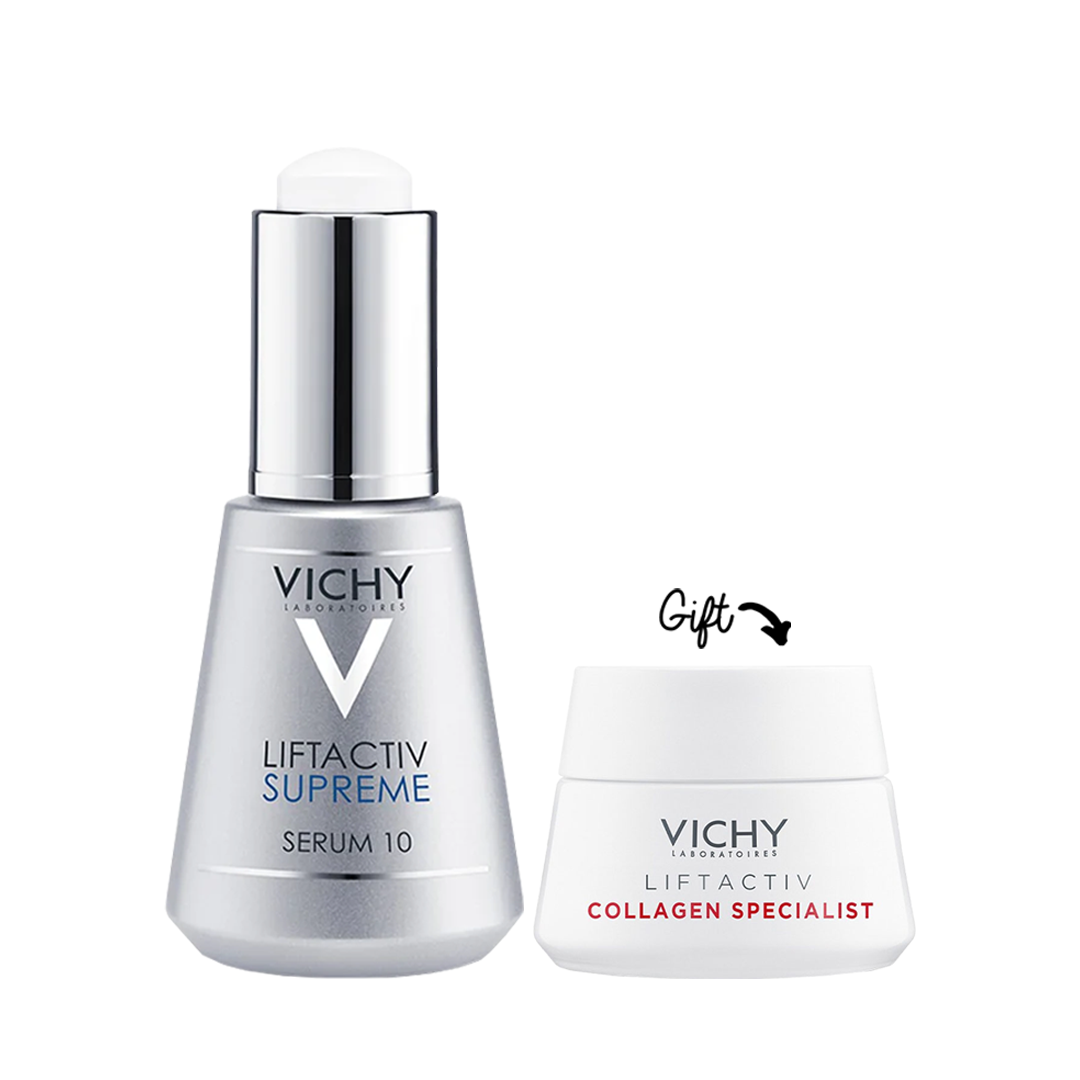 Buy Liftactiv Serum 10 Supreme 30ML +  Liftactive Collagen Day (Gift) - Medaid