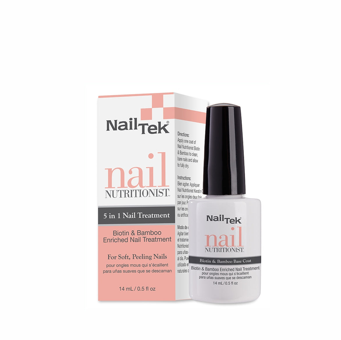 NailTek Nail Nutritionist Bamboo & Biotin 0.5oz - Medaid