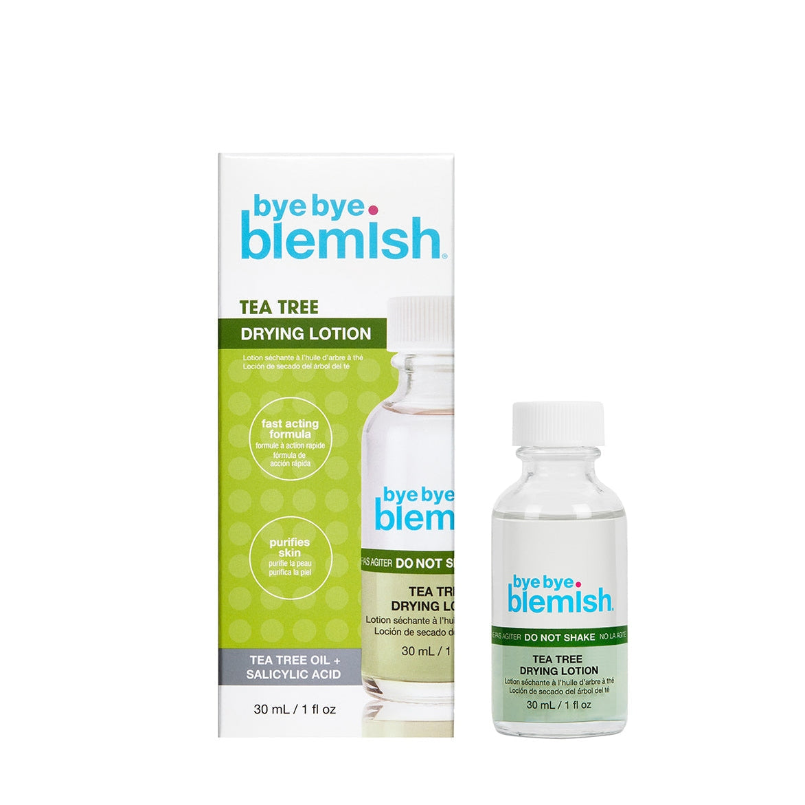 Bye Bye Blemish Drying Lotion Tea Tree Oil 1oz Oily Skin - Medaid