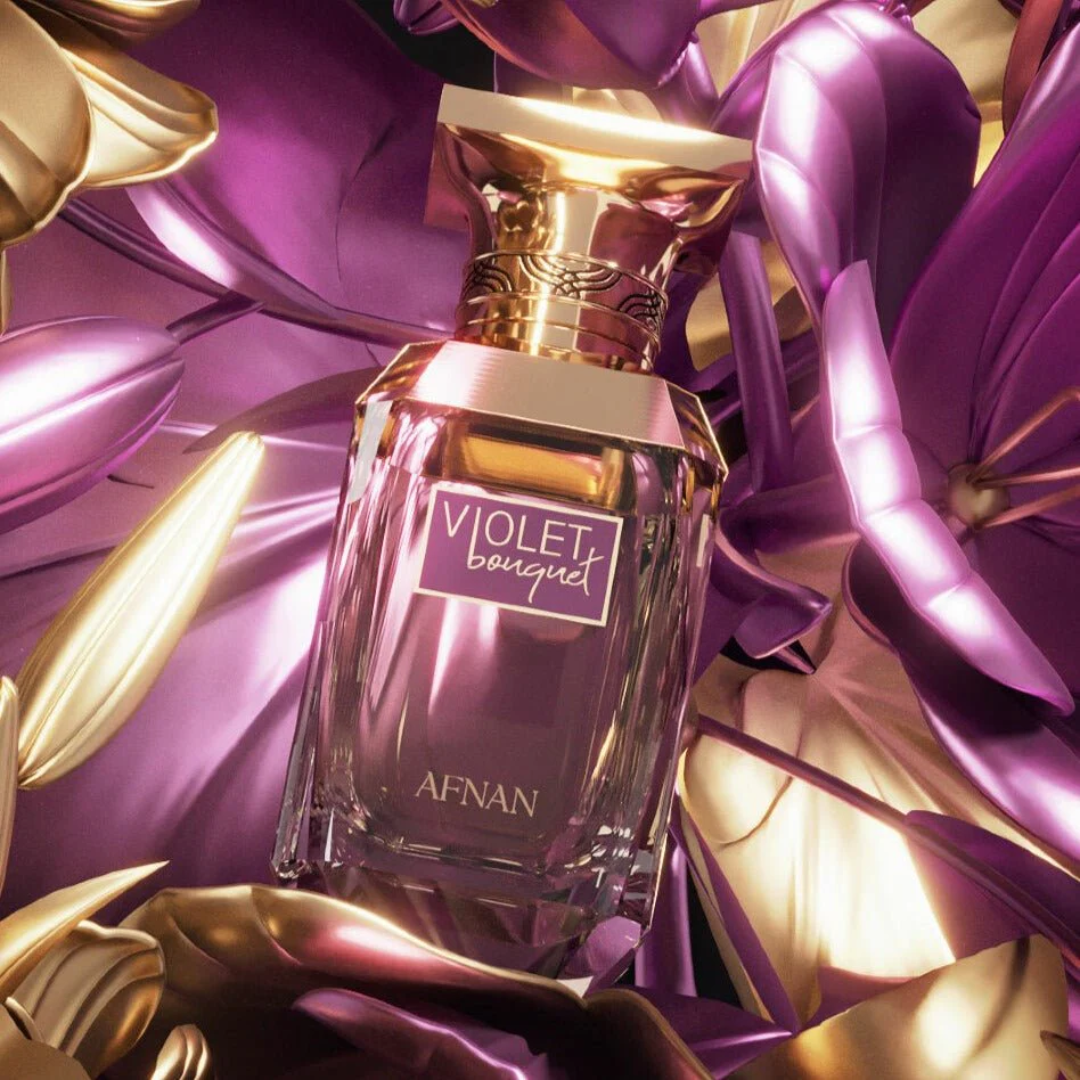 Afnan Violet Bouquet Eau De Parfum For Women 80ml