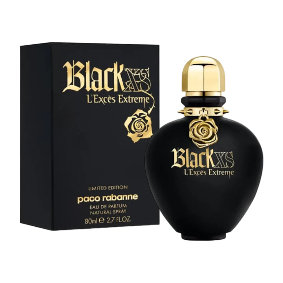 Paco Rabanne Black XS L'exces Extreme Limited Edition Eau De Parfum Pour Femme - 80ml - Medaid