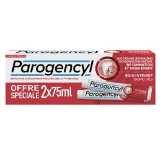 Parogencyl Soin Intensif Gencives 2*75 ml - Medaid International
