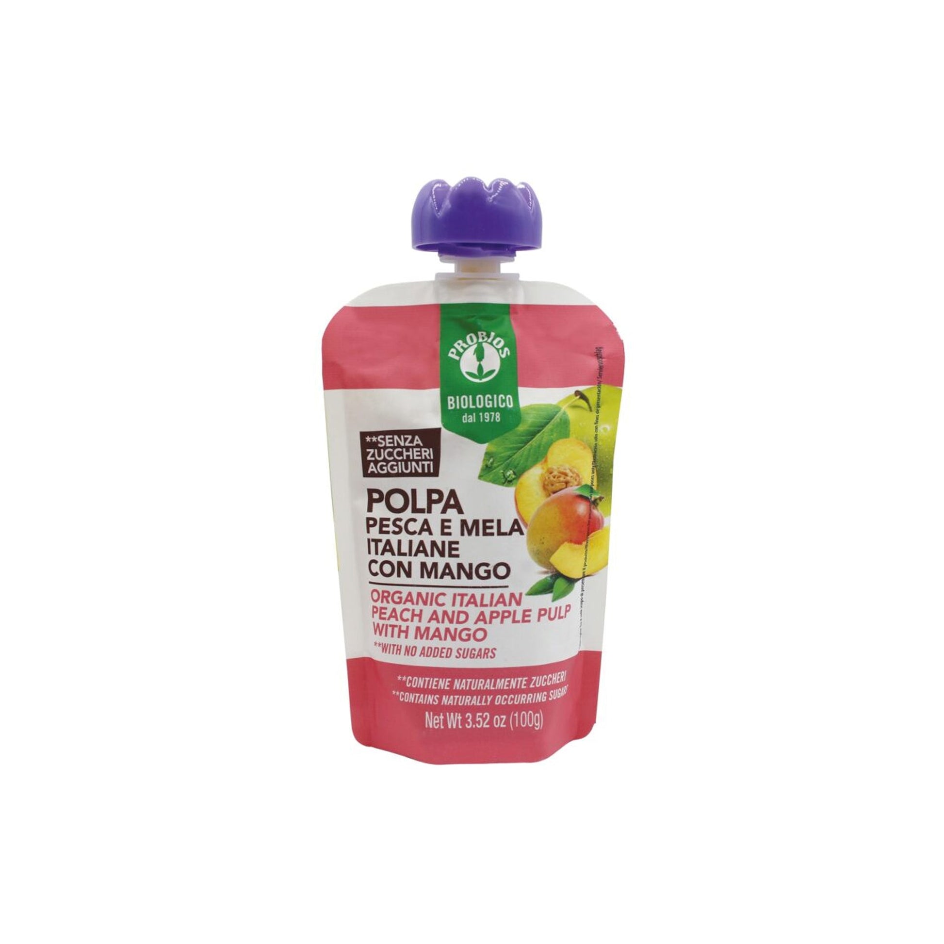 PROBIOS ORGANIC PEACH & MANGO DOYPACK - Medaid International