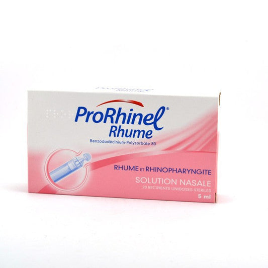 ProRhinel - Rhume Solution Nasale 20 Doses 5ml - Medaid International
