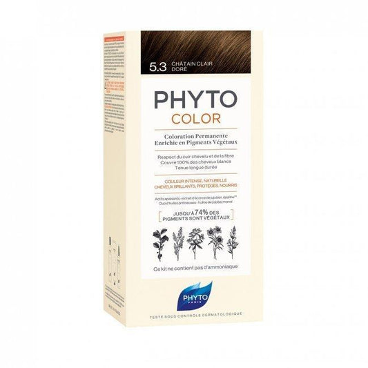 NEW PHYTOCOLOR 5.3 Light Golden Brown - Medaid