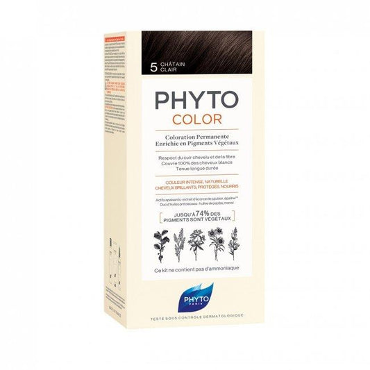 NEW PHYTOCOLOR 5 Light Brown - Medaid