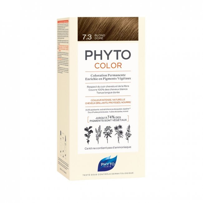 NEW PHYTOCOLOR 7.3 Golden Blonde - Medaid