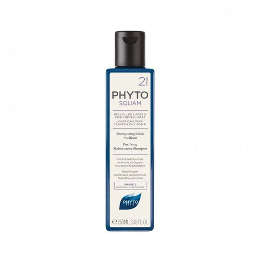 Phytosquam Anti-Dandruff Purifying Maintenance Shampoo 250ml - Medaid - Lebanon