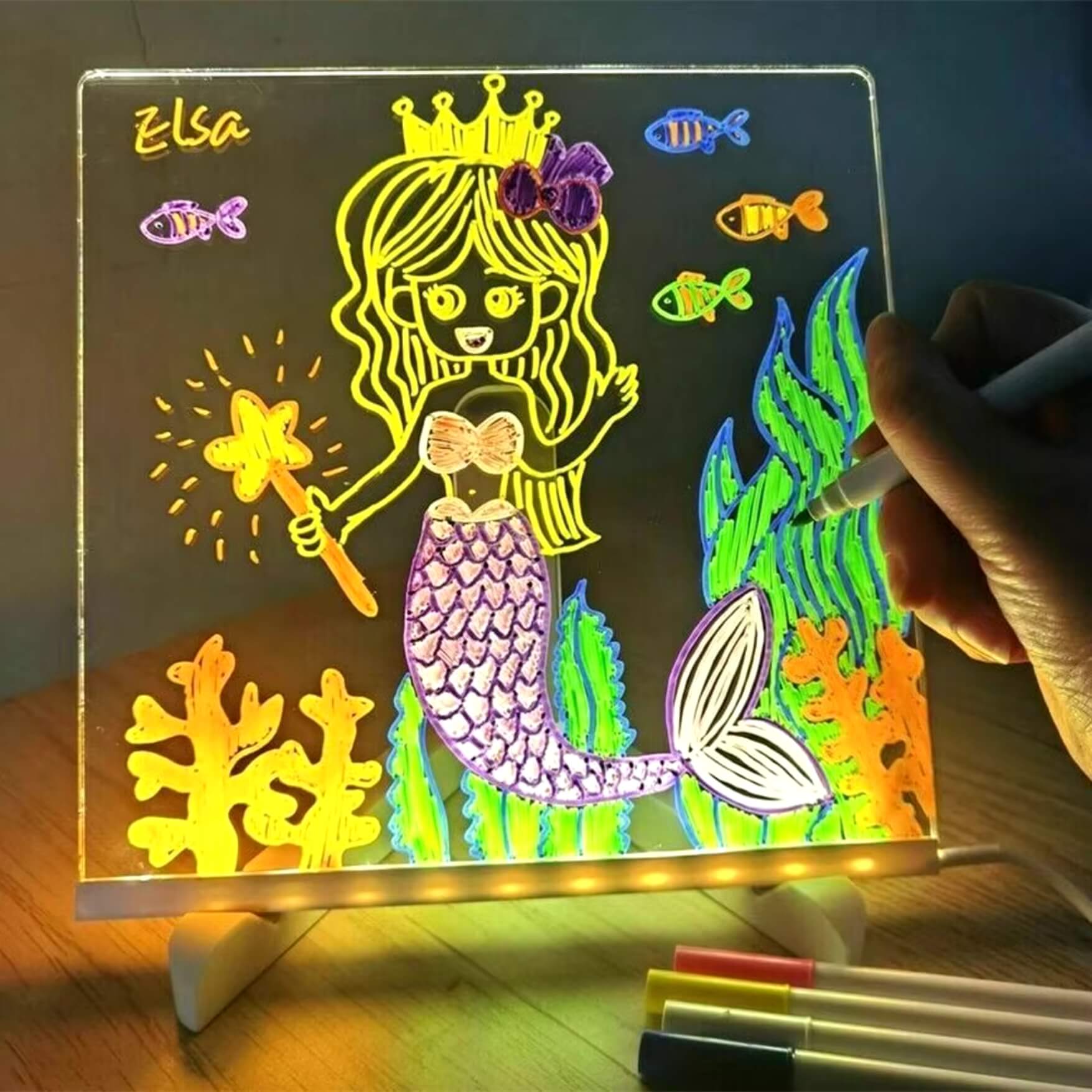 Glowing LED Drawing Board Lamp - Medaid International