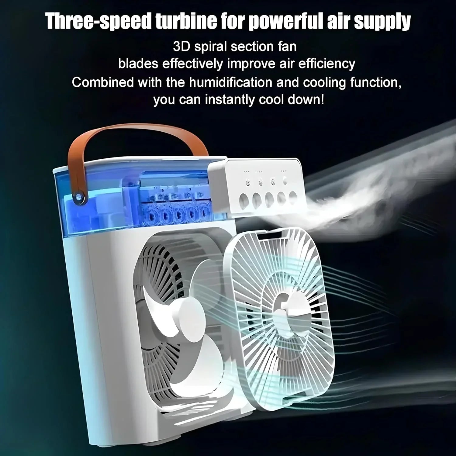 3 In 1 Fan Air Cooler - Medaid International