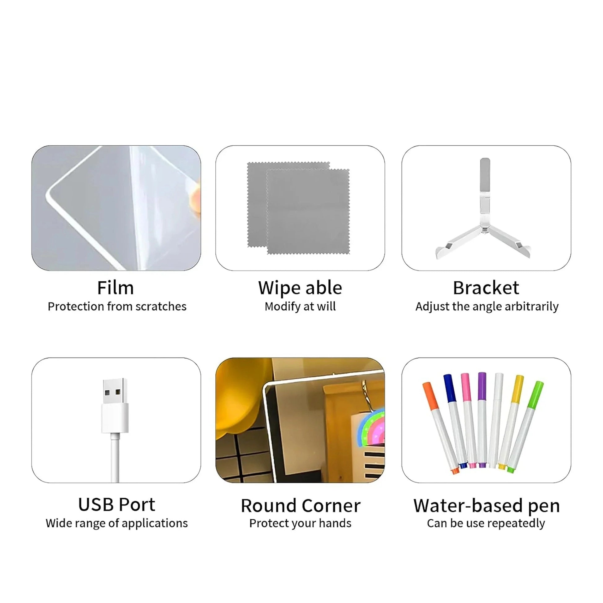 Glowing LED Drawing Board Lamp - Medaid International