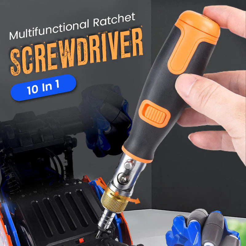 10-in-1 Ratchet Screwdriver - Medaid International