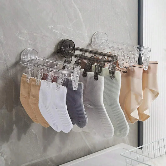 Wall-Mounted Folding Sock Rack - Medaid International