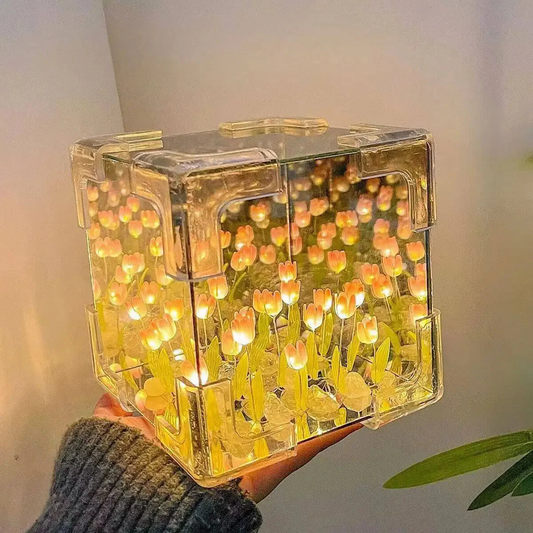 Tulip Mirror Night Light DIY - Medaid International