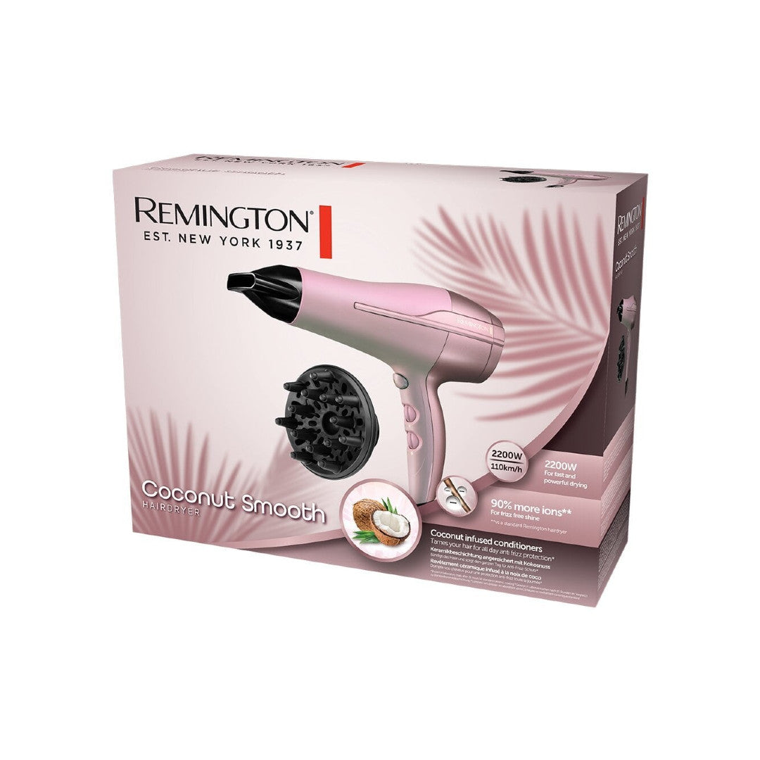 Remington Coconut Smooth Hairdryer D5901