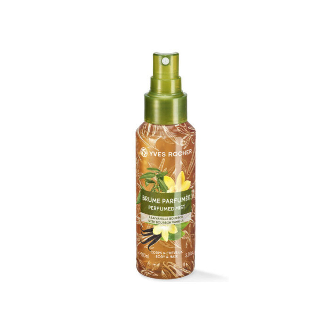 Yves Rocher Perfumed Body & Hair Mist Bourbon Vanilla 100ml - Medaid - Lebanon