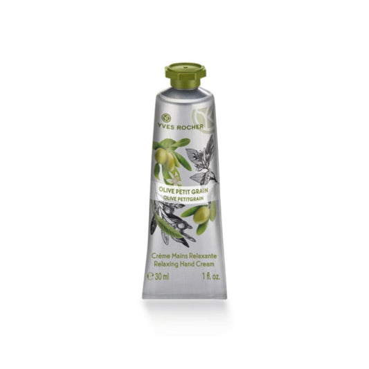 Yves Rocher Relaxing Hand Cream - Olive Petitgrain 30ml - Medaid