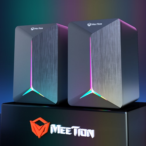 MEETION MT-SP2011 RGB Cool Computer 2.0 Game Speaker Audio Wired - Medaid International