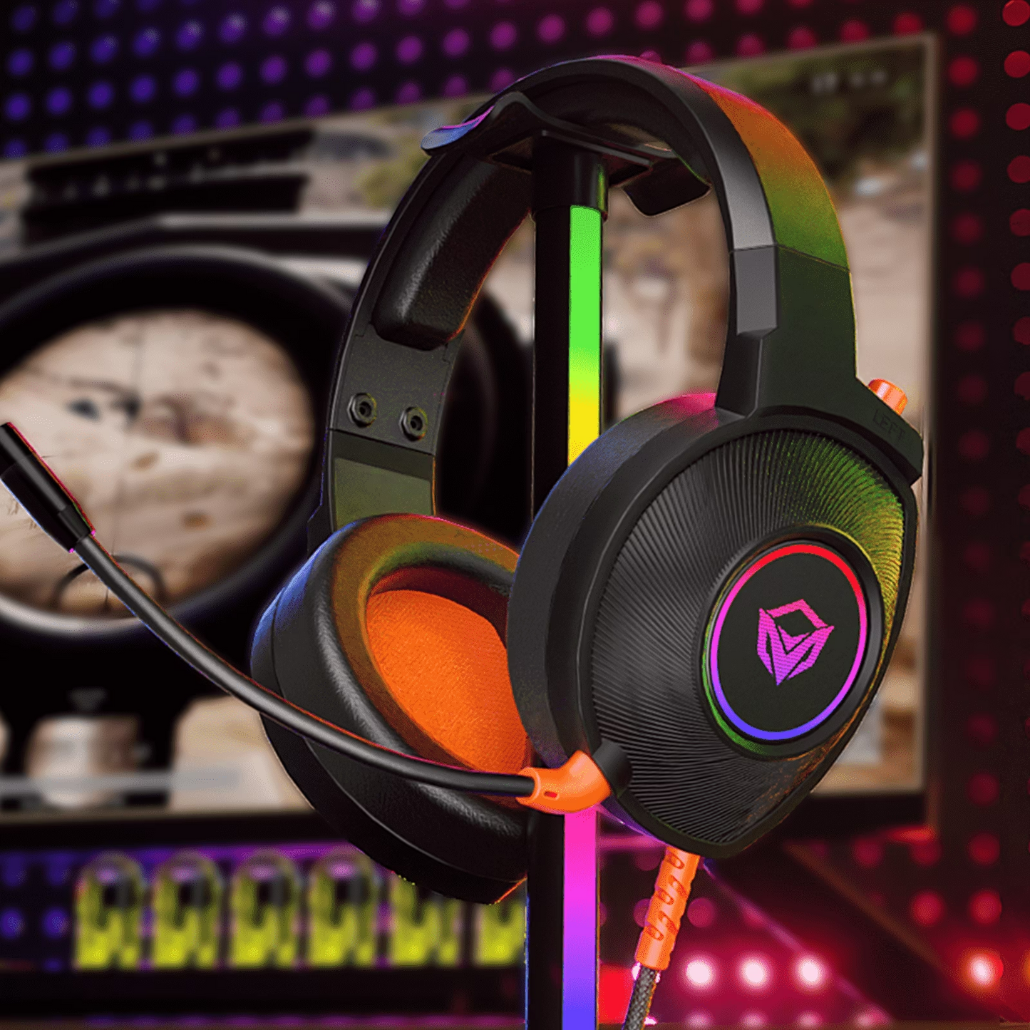 Meetion MT-HP012 Gaming Headset RGB - Medaid International