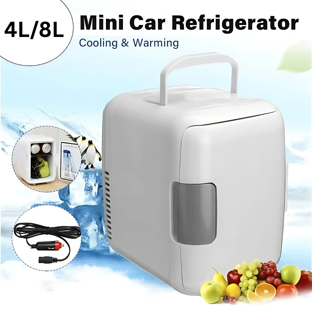 Mini Fridge - Portable Cooler & Warmer for Skincare, Drinks, Food - Medaid International