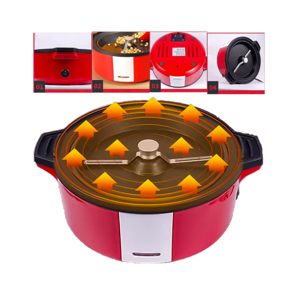 RAF No Oil Free Healthy Popcorn Maker R9003 - Medaid International