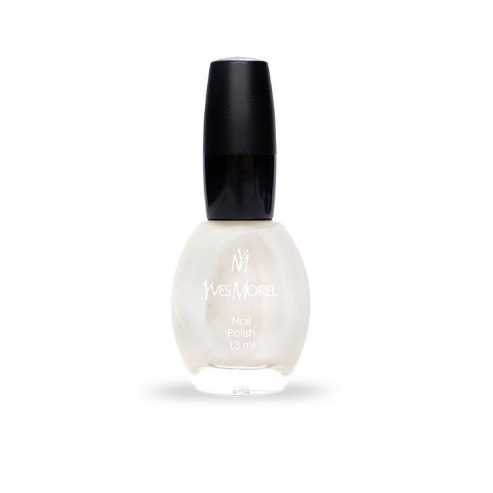 Yves Morel Nail Polish 01 white pearl - Medaid