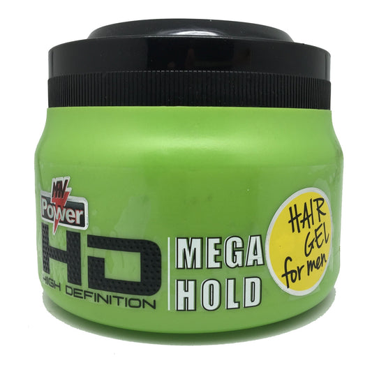 Style Hair Gel Mega Hold Green/600ml - Medaid